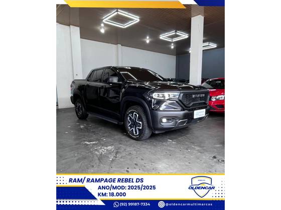 RAM RAMPAGE 2.2 TURBO DIESEL REBEL 4X4 AUTOMÁTICO
